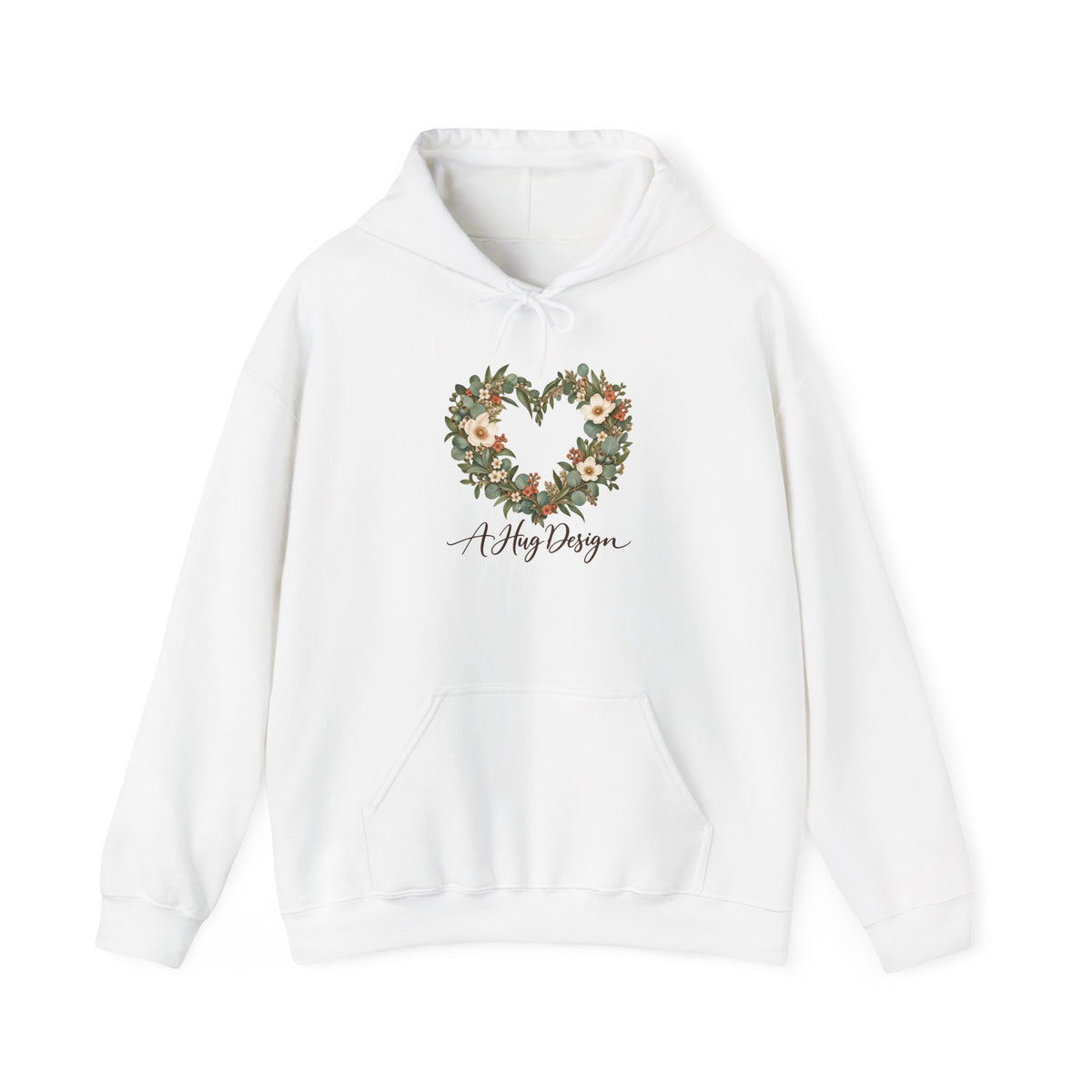 A Hug Design Unisex Hoodie — Gildan 18500