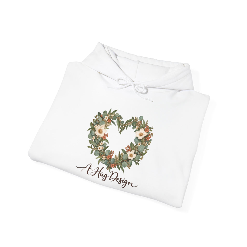 A Hug Design Unisex Hoodie — Gildan 18500